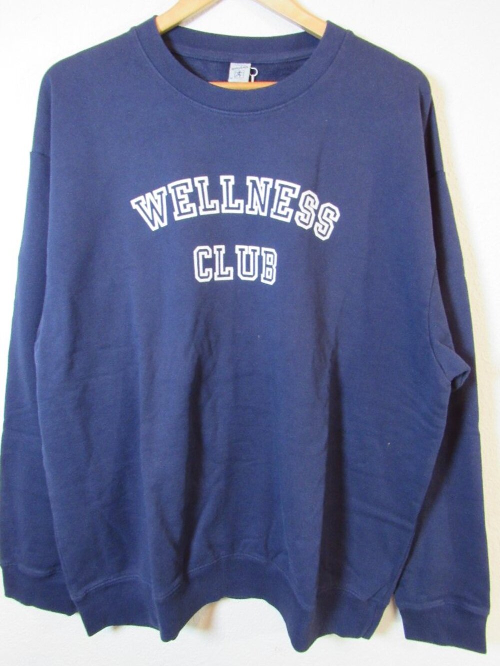 Sporty & Rich Blue Wellness Club Sweatshirt